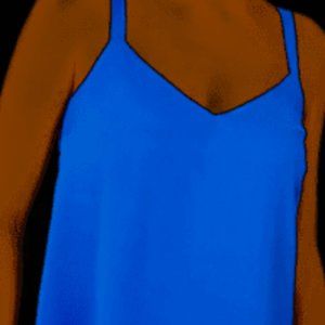 NWT Nadia Cami, Borealis Blue, $55 shipped, size Medium